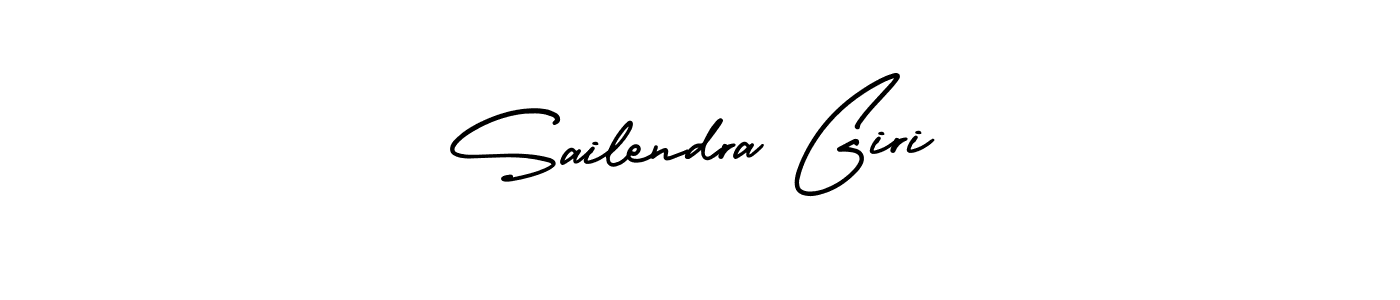 AmerikaSignatureDemo-Regular is a professional signature style that is perfect for those who want to add a touch of class to their signature. It is also a great choice for those who want to make their signature more unique. Get Sailendra Giri name to fancy signature for free. Sailendra Giri signature style 3 images and pictures png