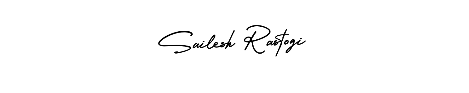 It looks lik you need a new signature style for name Sailesh Rastogi. Design unique handwritten (AmerikaSignatureDemo-Regular) signature with our free signature maker in just a few clicks. Sailesh Rastogi signature style 3 images and pictures png