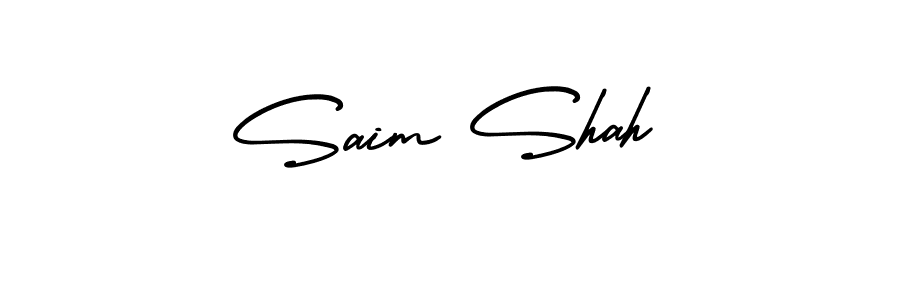 Once you've used our free online signature maker to create your best signature AmerikaSignatureDemo-Regular style, it's time to enjoy all of the benefits that Saim Shah name signing documents. Saim Shah signature style 3 images and pictures png