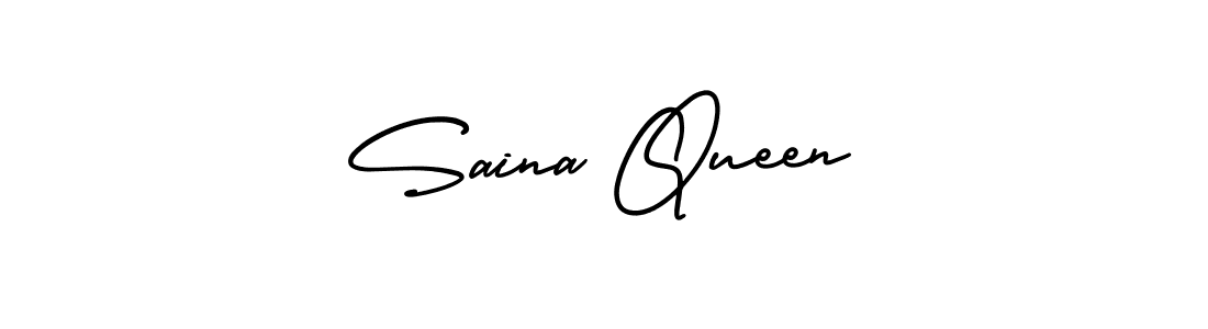 Best and Professional Signature Style for Saina Queen. AmerikaSignatureDemo-Regular Best Signature Style Collection. Saina Queen signature style 3 images and pictures png
