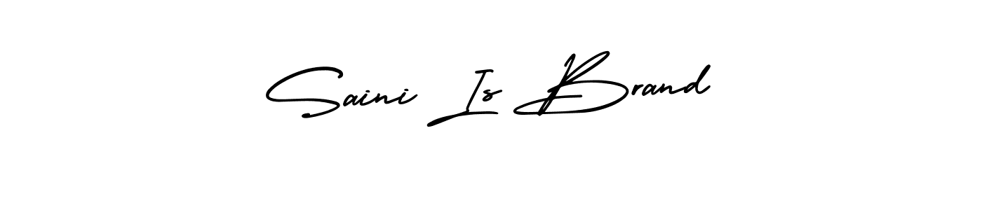 Check out images of Autograph of Saini Is Brand name. Actor Saini Is Brand Signature Style. AmerikaSignatureDemo-Regular is a professional sign style online. Saini Is Brand signature style 3 images and pictures png