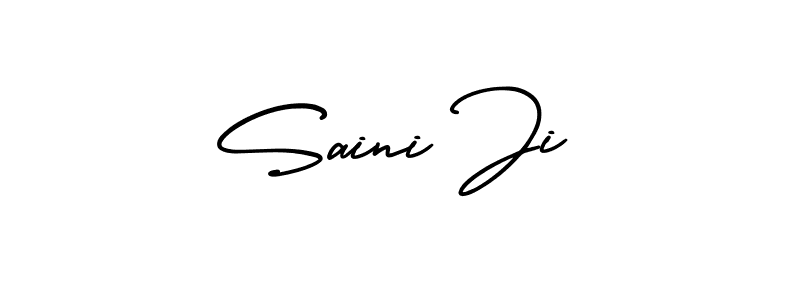 Best and Professional Signature Style for Saini Ji. AmerikaSignatureDemo-Regular Best Signature Style Collection. Saini Ji signature style 3 images and pictures png