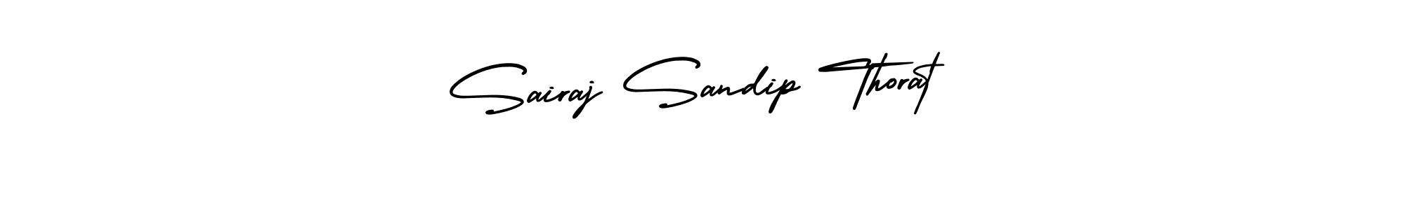 Make a short Sairaj Sandip Thorat signature style. Manage your documents anywhere anytime using AmerikaSignatureDemo-Regular. Create and add eSignatures, submit forms, share and send files easily. Sairaj Sandip Thorat signature style 3 images and pictures png