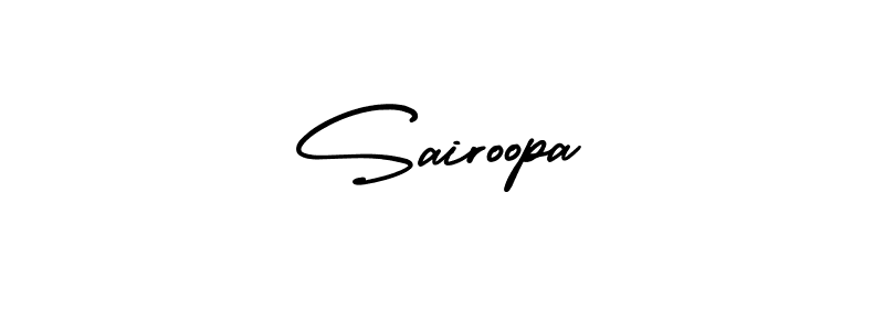It looks lik you need a new signature style for name Sairoopa. Design unique handwritten (AmerikaSignatureDemo-Regular) signature with our free signature maker in just a few clicks. Sairoopa signature style 3 images and pictures png