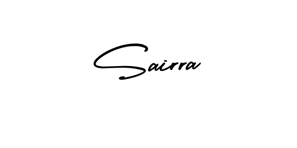 Make a beautiful signature design for name Sairra. Use this online signature maker to create a handwritten signature for free. Sairra signature style 3 images and pictures png