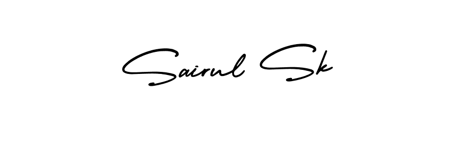 Create a beautiful signature design for name Sairul Sk. With this signature (AmerikaSignatureDemo-Regular) fonts, you can make a handwritten signature for free. Sairul Sk signature style 3 images and pictures png