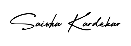 Once you've used our free online signature maker to create your best signature AmerikaSignatureDemo-Regular style, it's time to enjoy signing your documents with Saisha Kardekar name. Saisha Kardekar signature style 3 images and pictures png