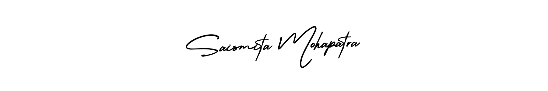 Use a signature maker to create a handwritten signature online. With this signature software, you can design (AmerikaSignatureDemo-Regular) your own signature for name Saismita Mohapatra. Saismita Mohapatra signature style 3 images and pictures png