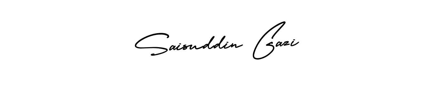 Check out images of Autograph of Saisuddin Gazi name. Actor Saisuddin Gazi Signature Style. AmerikaSignatureDemo-Regular is a professional sign style online. Saisuddin Gazi signature style 3 images and pictures png