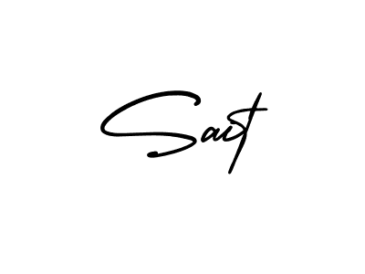 Make a beautiful signature design for name Sait. Use this online signature maker to create a handwritten signature for free. Sait signature style 3 images and pictures png