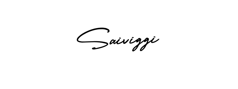 Design your own signature with our free online signature maker. With this signature software, you can create a handwritten (AmerikaSignatureDemo-Regular) signature for name Saiviggi. Saiviggi signature style 3 images and pictures png