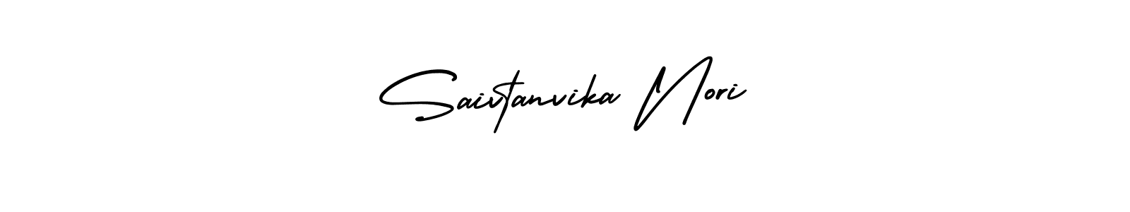 AmerikaSignatureDemo-Regular is a professional signature style that is perfect for those who want to add a touch of class to their signature. It is also a great choice for those who want to make their signature more unique. Get Saivtanvika Nori name to fancy signature for free. Saivtanvika Nori signature style 3 images and pictures png