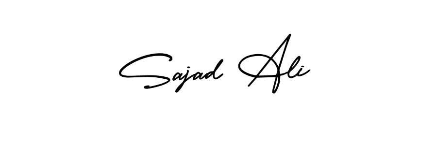 Use a signature maker to create a handwritten signature online. With this signature software, you can design (AmerikaSignatureDemo-Regular) your own signature for name Sajad Ali. Sajad Ali signature style 3 images and pictures png