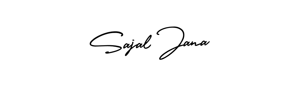 Create a beautiful signature design for name Sajal Jana. With this signature (AmerikaSignatureDemo-Regular) fonts, you can make a handwritten signature for free. Sajal Jana signature style 3 images and pictures png