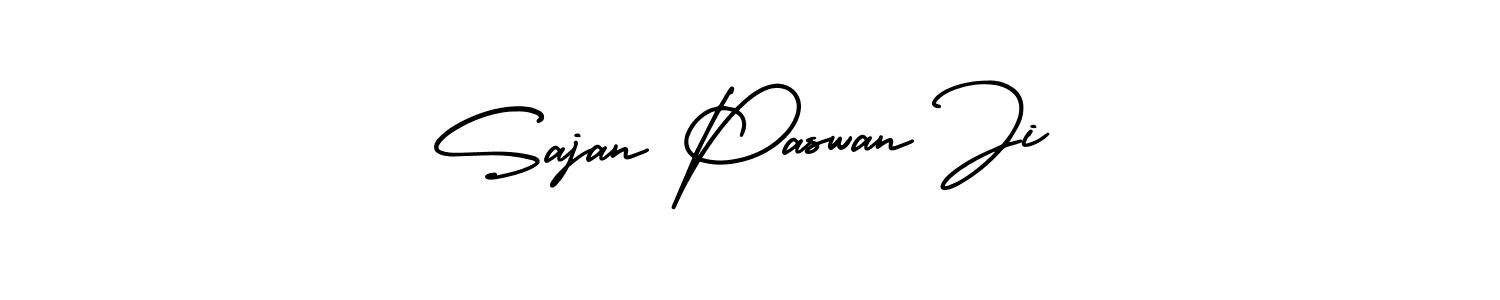 Check out images of Autograph of Sajan Paswan Ji name. Actor Sajan Paswan Ji Signature Style. AmerikaSignatureDemo-Regular is a professional sign style online. Sajan Paswan Ji signature style 3 images and pictures png