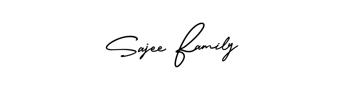 Also You can easily find your signature by using the search form. We will create Sajee Family name handwritten signature images for you free of cost using AmerikaSignatureDemo-Regular sign style. Sajee Family signature style 3 images and pictures png