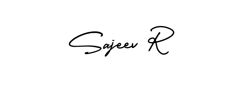 Make a short Sajeev R signature style. Manage your documents anywhere anytime using AmerikaSignatureDemo-Regular. Create and add eSignatures, submit forms, share and send files easily. Sajeev R signature style 3 images and pictures png