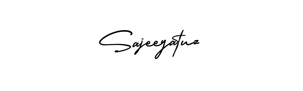 Also You can easily find your signature by using the search form. We will create Sajeeyatuz name handwritten signature images for you free of cost using AmerikaSignatureDemo-Regular sign style. Sajeeyatuz signature style 3 images and pictures png