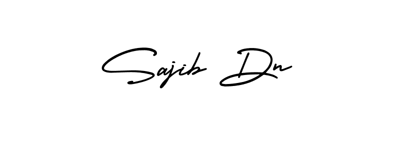 Design your own signature with our free online signature maker. With this signature software, you can create a handwritten (AmerikaSignatureDemo-Regular) signature for name Sajib Dn. Sajib Dn signature style 3 images and pictures png
