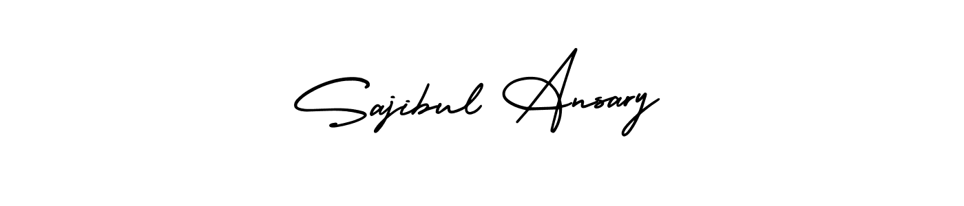 Create a beautiful signature design for name Sajibul Ansary. With this signature (AmerikaSignatureDemo-Regular) fonts, you can make a handwritten signature for free. Sajibul Ansary signature style 3 images and pictures png