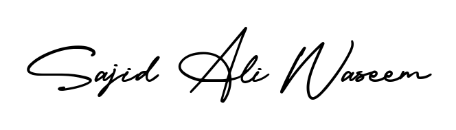 Use a signature maker to create a handwritten signature online. With this signature software, you can design (AmerikaSignatureDemo-Regular) your own signature for name Sajid Ali Waseem. Sajid Ali Waseem signature style 3 images and pictures png
