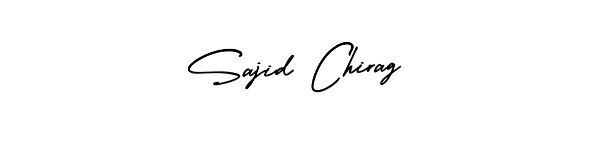 if you are searching for the best signature style for your name Sajid Chirag. so please give up your signature search. here we have designed multiple signature styles  using AmerikaSignatureDemo-Regular. Sajid Chirag signature style 3 images and pictures png