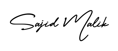 How to Draw Sajid Malik signature style? AmerikaSignatureDemo-Regular is a latest design signature styles for name Sajid Malik. Sajid Malik signature style 3 images and pictures png