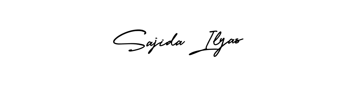 Best and Professional Signature Style for Sajida Ilyas. AmerikaSignatureDemo-Regular Best Signature Style Collection. Sajida Ilyas signature style 3 images and pictures png