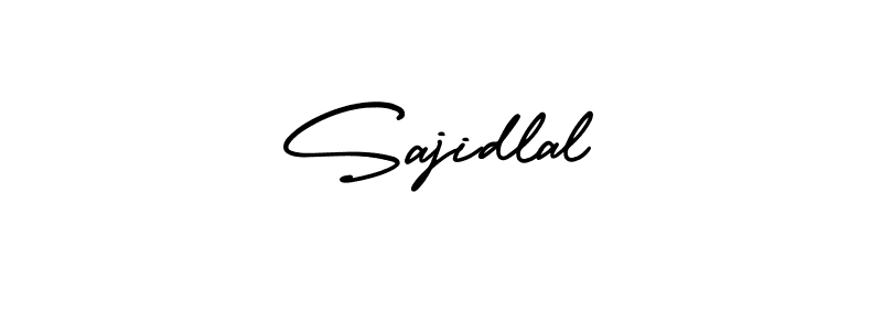 Make a beautiful signature design for name Sajidlal. Use this online signature maker to create a handwritten signature for free. Sajidlal signature style 3 images and pictures png