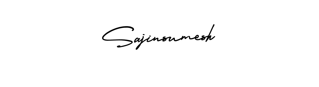 Here are the top 10 professional signature styles for the name Sajinsumesh. These are the best autograph styles you can use for your name. Sajinsumesh signature style 3 images and pictures png