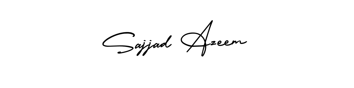 Also we have Sajjad Azeem name is the best signature style. Create professional handwritten signature collection using AmerikaSignatureDemo-Regular autograph style. Sajjad Azeem signature style 3 images and pictures png