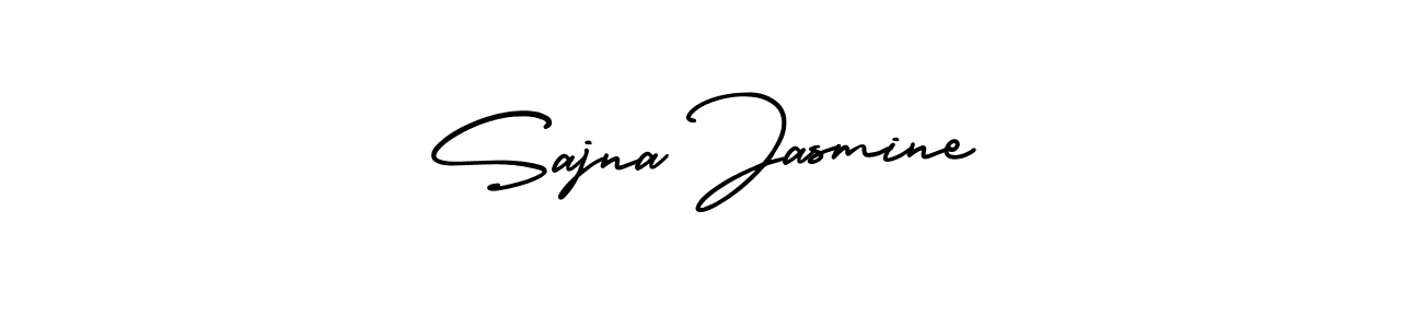 You can use this online signature creator to create a handwritten signature for the name Sajna Jasmine. This is the best online autograph maker. Sajna Jasmine signature style 3 images and pictures png