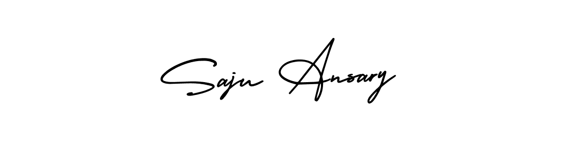 You can use this online signature creator to create a handwritten signature for the name Saju Ansary. This is the best online autograph maker. Saju Ansary signature style 3 images and pictures png