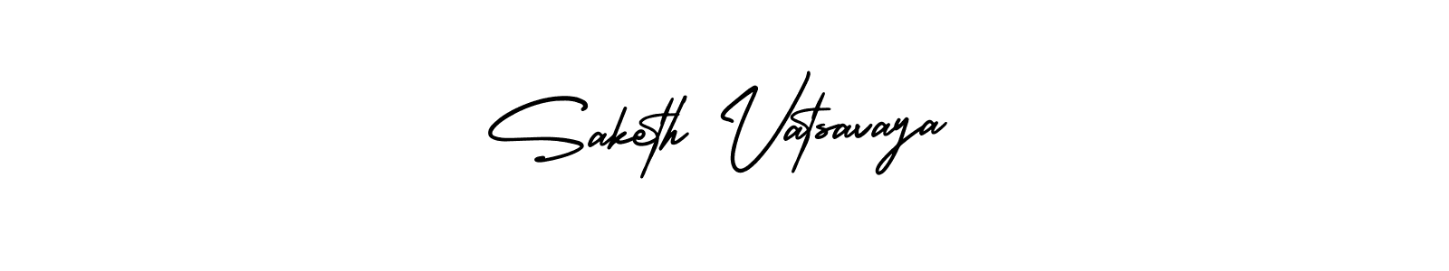 Saketh Vatsavaya stylish signature style. Best Handwritten Sign (AmerikaSignatureDemo-Regular) for my name. Handwritten Signature Collection Ideas for my name Saketh Vatsavaya. Saketh Vatsavaya signature style 3 images and pictures png