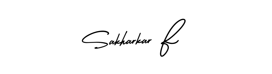 How to Draw Sakharkar F signature style? AmerikaSignatureDemo-Regular is a latest design signature styles for name Sakharkar F. Sakharkar F signature style 3 images and pictures png