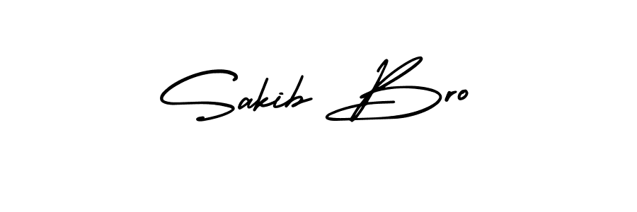 Make a beautiful signature design for name Sakib Bro. Use this online signature maker to create a handwritten signature for free. Sakib Bro signature style 3 images and pictures png