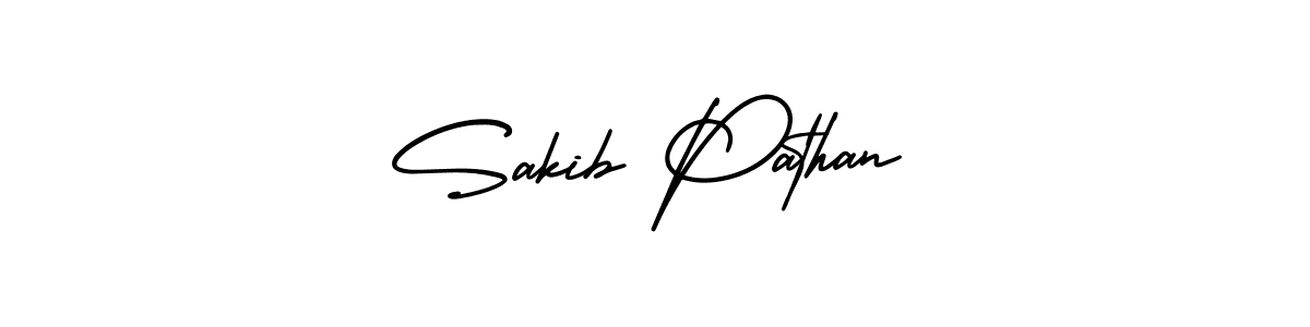 Also we have Sakib Pathan name is the best signature style. Create professional handwritten signature collection using AmerikaSignatureDemo-Regular autograph style. Sakib Pathan signature style 3 images and pictures png