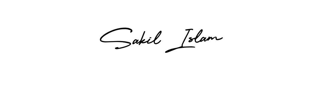 Make a beautiful signature design for name Sakil Islam. Use this online signature maker to create a handwritten signature for free. Sakil Islam signature style 3 images and pictures png