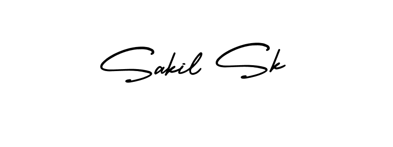 Also we have Sakil Sk name is the best signature style. Create professional handwritten signature collection using AmerikaSignatureDemo-Regular autograph style. Sakil Sk signature style 3 images and pictures png