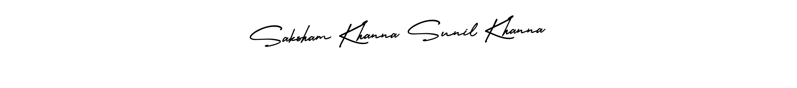 Check out images of Autograph of Saksham Khanna Sunil Khanna name. Actor Saksham Khanna Sunil Khanna Signature Style. AmerikaSignatureDemo-Regular is a professional sign style online. Saksham Khanna Sunil Khanna signature style 3 images and pictures png