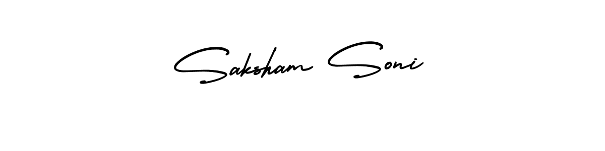Here are the top 10 professional signature styles for the name Saksham Soni. These are the best autograph styles you can use for your name. Saksham Soni signature style 3 images and pictures png
