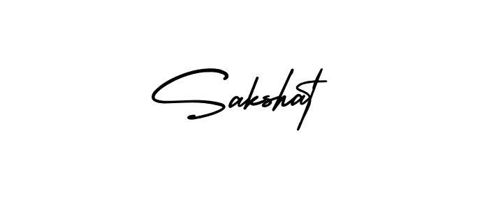 Design your own signature with our free online signature maker. With this signature software, you can create a handwritten (AmerikaSignatureDemo-Regular) signature for name Sakshat. Sakshat signature style 3 images and pictures png