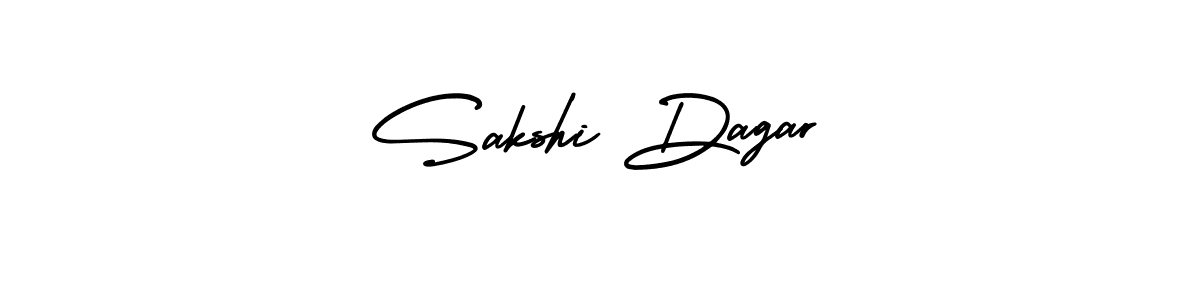 Make a beautiful signature design for name Sakshi Dagar. With this signature (AmerikaSignatureDemo-Regular) style, you can create a handwritten signature for free. Sakshi Dagar signature style 3 images and pictures png