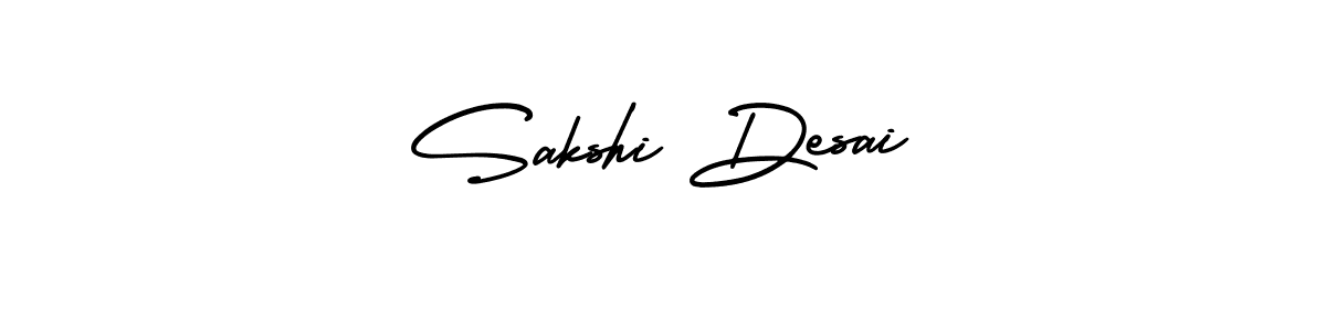How to Draw Sakshi Desai signature style? AmerikaSignatureDemo-Regular is a latest design signature styles for name Sakshi Desai. Sakshi Desai signature style 3 images and pictures png