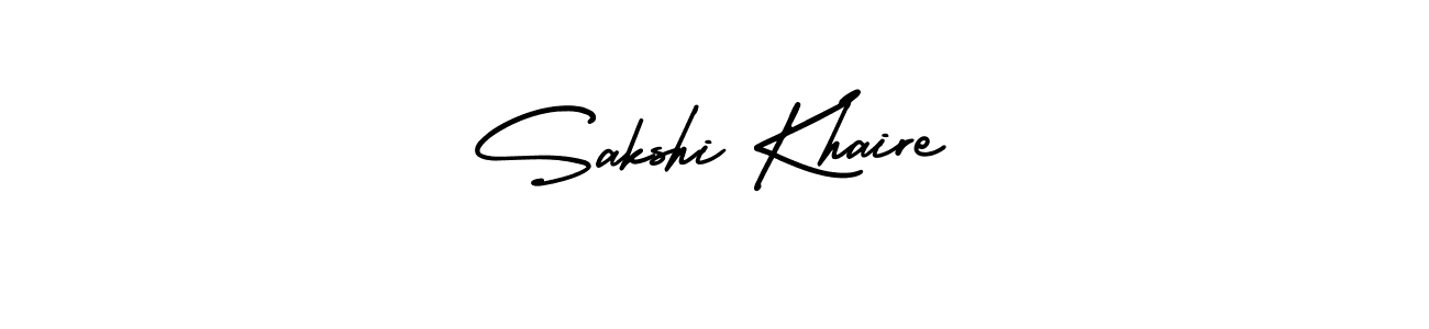 Also we have Sakshi Khaire name is the best signature style. Create professional handwritten signature collection using AmerikaSignatureDemo-Regular autograph style. Sakshi Khaire signature style 3 images and pictures png