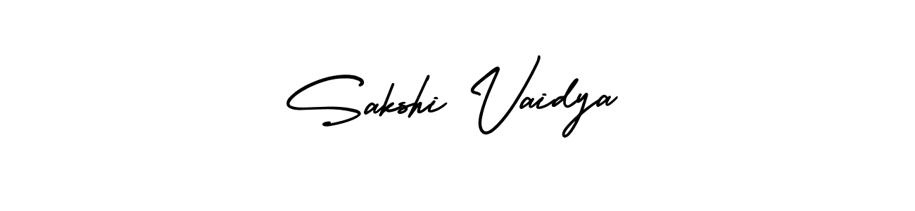 How to make Sakshi Vaidya signature? AmerikaSignatureDemo-Regular is a professional autograph style. Create handwritten signature for Sakshi Vaidya name. Sakshi Vaidya signature style 3 images and pictures png