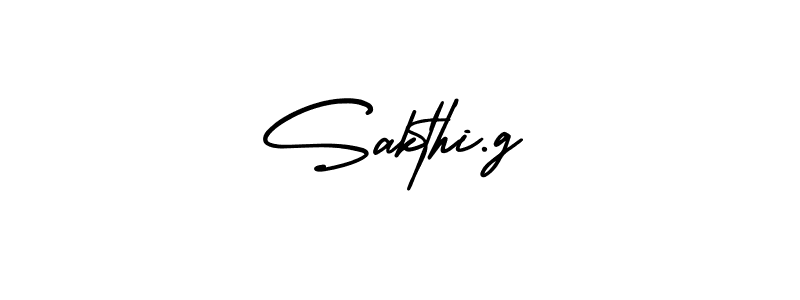 Create a beautiful signature design for name Sakthi.g. With this signature (AmerikaSignatureDemo-Regular) fonts, you can make a handwritten signature for free. Sakthi.g signature style 3 images and pictures png