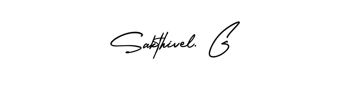 Create a beautiful signature design for name Sakthivel. G. With this signature (AmerikaSignatureDemo-Regular) fonts, you can make a handwritten signature for free. Sakthivel. G signature style 3 images and pictures png