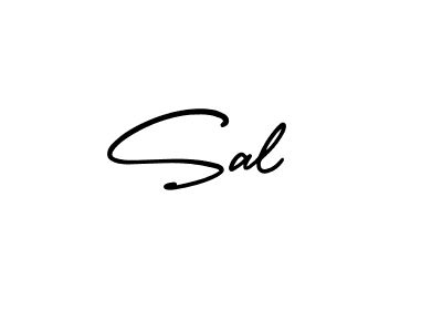 Use a signature maker to create a handwritten signature online. With this signature software, you can design (AmerikaSignatureDemo-Regular) your own signature for name Sal . Sal  signature style 3 images and pictures png