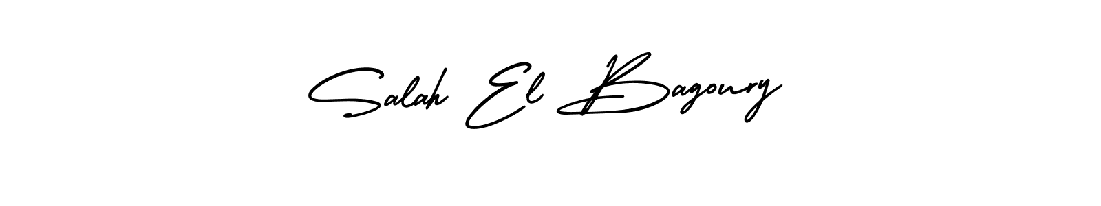 Salah El Bagoury stylish signature style. Best Handwritten Sign (AmerikaSignatureDemo-Regular) for my name. Handwritten Signature Collection Ideas for my name Salah El Bagoury. Salah El Bagoury signature style 3 images and pictures png